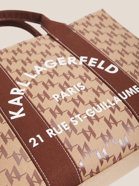 KARL LAGERFELD Тоут k/rsg square mono md tote (текстиль)
