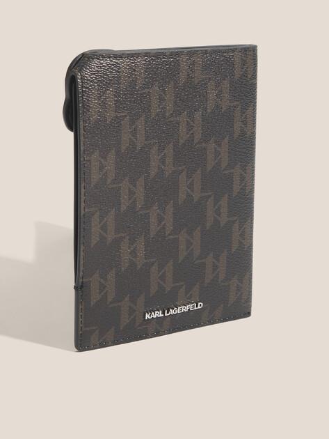 KARL LAGERFELD Обложка для паспорта ikon monogram cc passport case (иск. кожа)