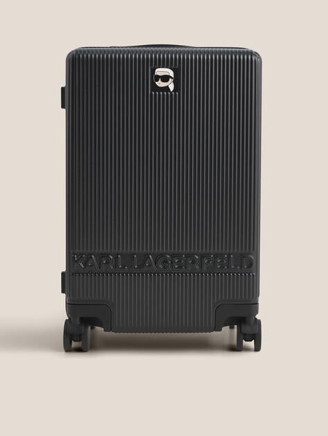 KARL LAGERFELD Suitcase k/ikon karl hard trolley (polycarbonate)