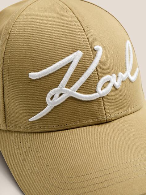 KARL LAGERFELD k/signature logo cap (textile)
