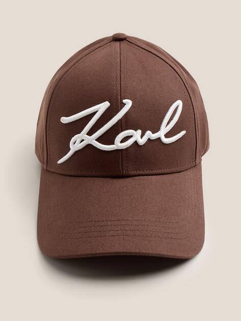 KARL LAGERFELD k/signature logo cap (textile)
