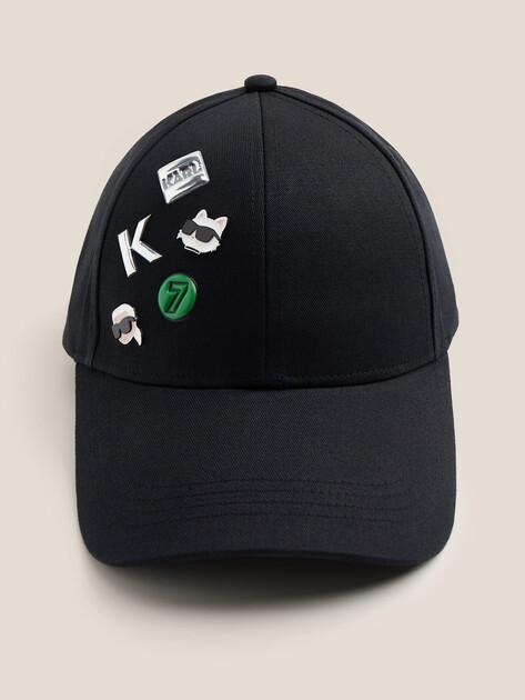 KARL LAGERFELD Ikon Multi Pin Cap (Textile)