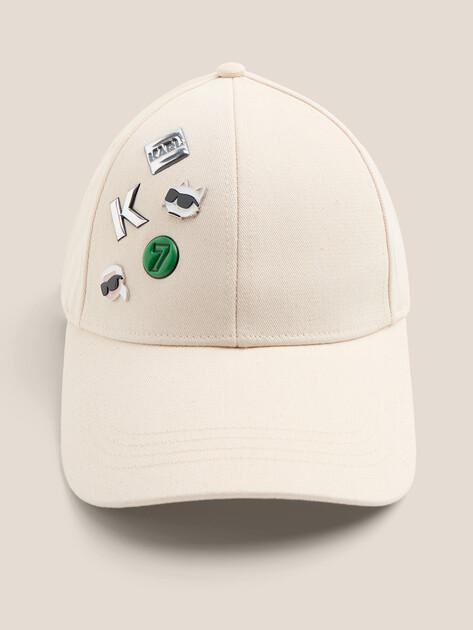 KARL LAGERFELD Ikon Multi Pin Cap (Textile)