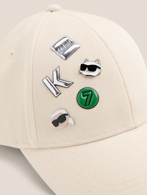 KARL LAGERFELD Ikon Multi Pin Cap (Textile)