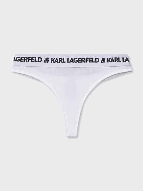 KARL LAGERFELD Трусы logo thong (лиоцелл/эластан)