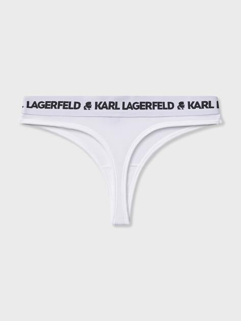 KARL LAGERFELD Трусы logo thong (лиоцелл/эластан)