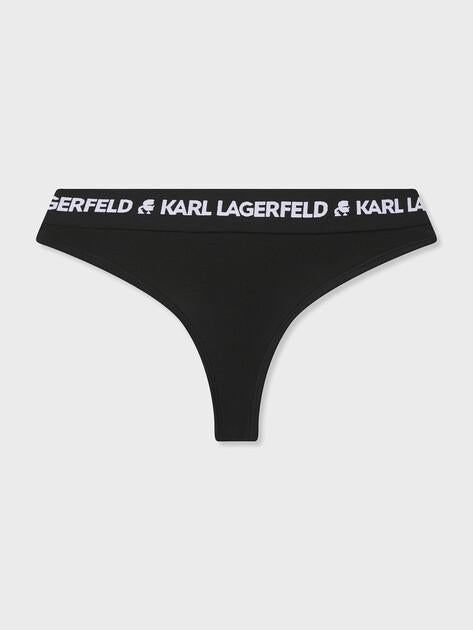 KARL LAGERFELD Трусы logo thong (лиоцелл/эластан)