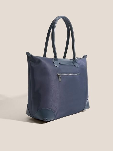 TENDANCE Tote (textile/genuine leather)