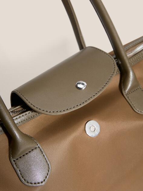 TENDANCE Tote (textile/genuine leather)