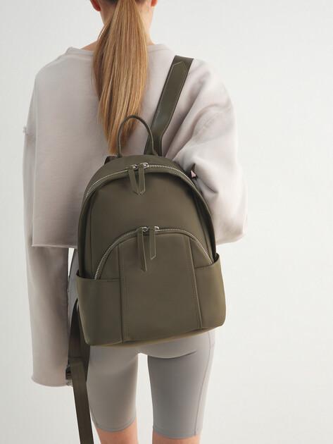 TENDANCE Backpack (nylon/genuine leather)