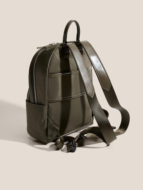 TENDANCE Backpack (nylon/genuine leather)