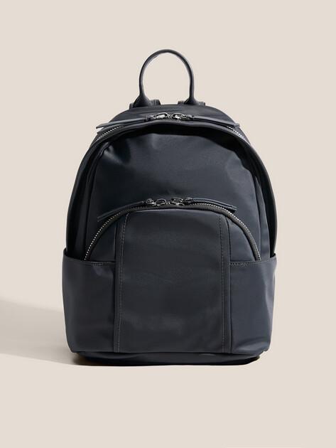 TENDANCE Backpack (nylon/genuine leather)