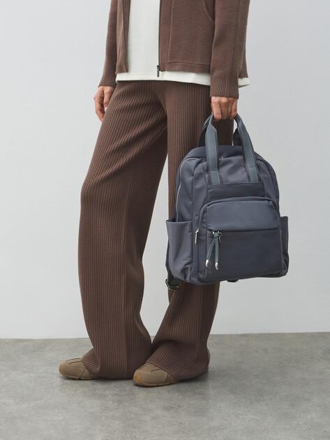 TENDANCE Backpack (nylon/faux leather)