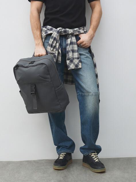 TENDANCE Backpack (faux leather/textile)