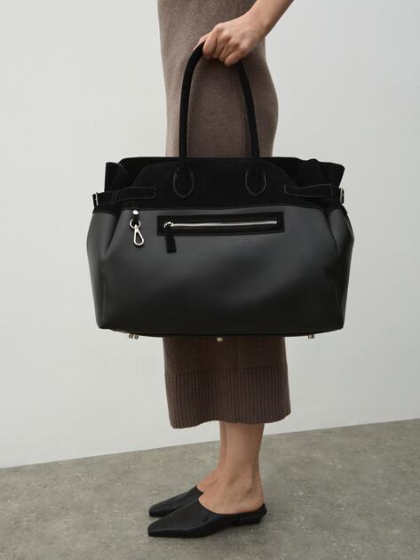 TENDANCE Bag (genuine leather/genuine suede)