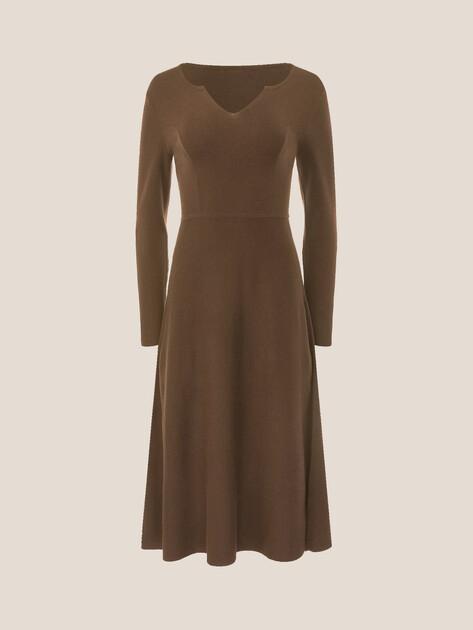 MAISON DAVID Dress (natural wool/polyester)