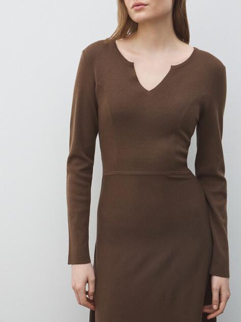 MAISON DAVID Dress (natural wool/polyester)