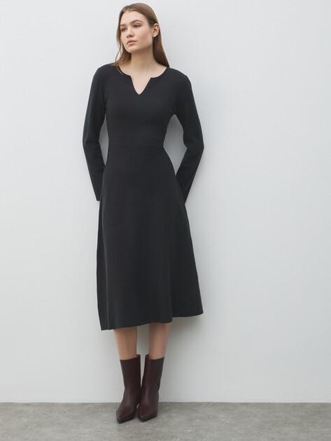 MAISON DAVID Dress (natural wool/polyester)