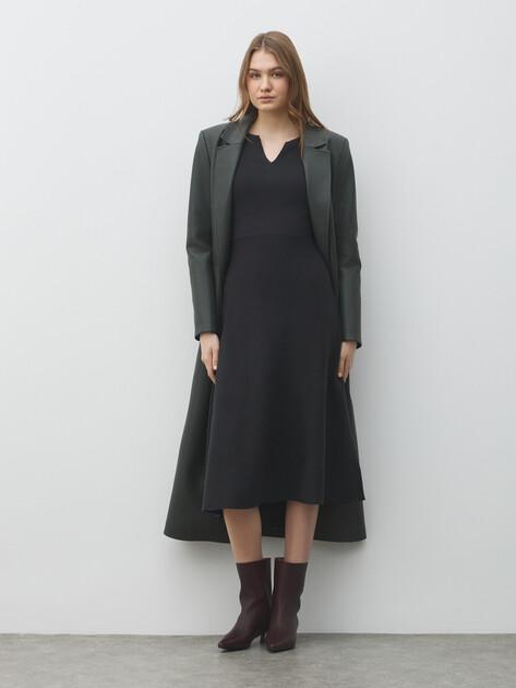 MAISON DAVID Dress (natural wool/polyester)