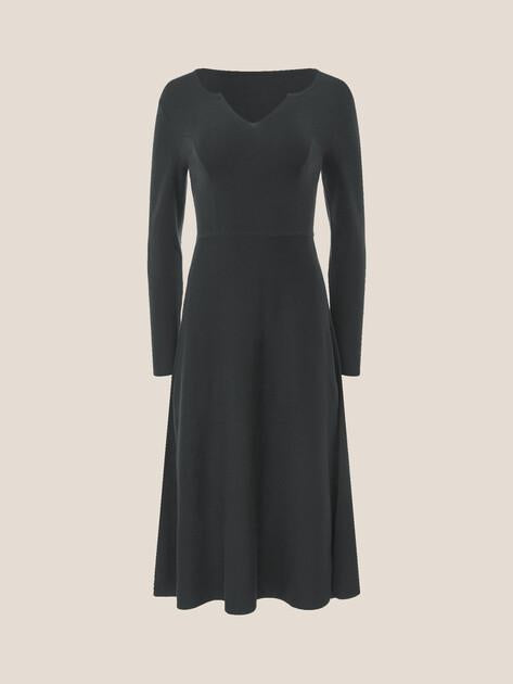 MAISON DAVID Dress (natural wool/polyester)