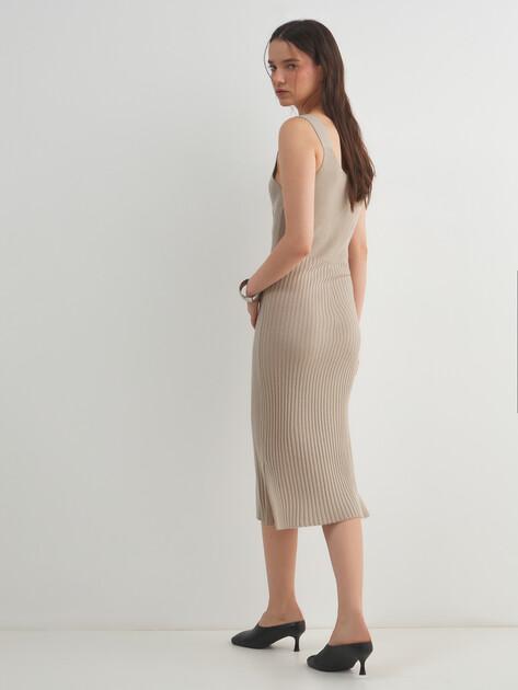 MAISON DAVID Dress (polyester/natural wool)