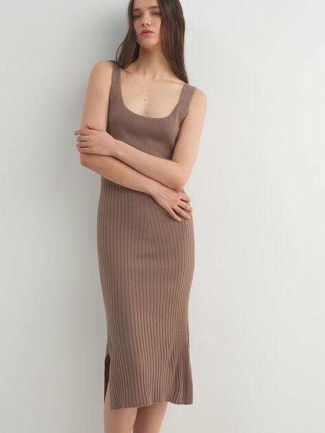 MAISON DAVID Dress (polyester/natural wool)