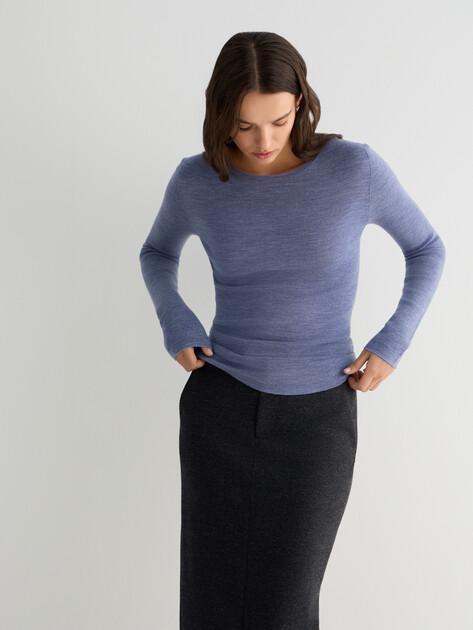 MAISON DAVID Jumper (natural wool)