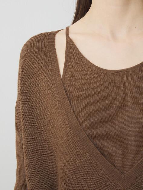 MAISON DAVID Suit with dress (acrylic/natural wool)