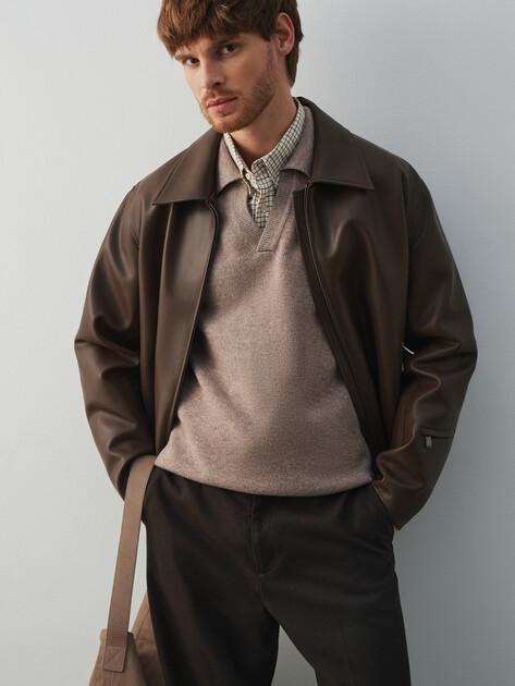 MAISON DAVID Pullover (natural wool)