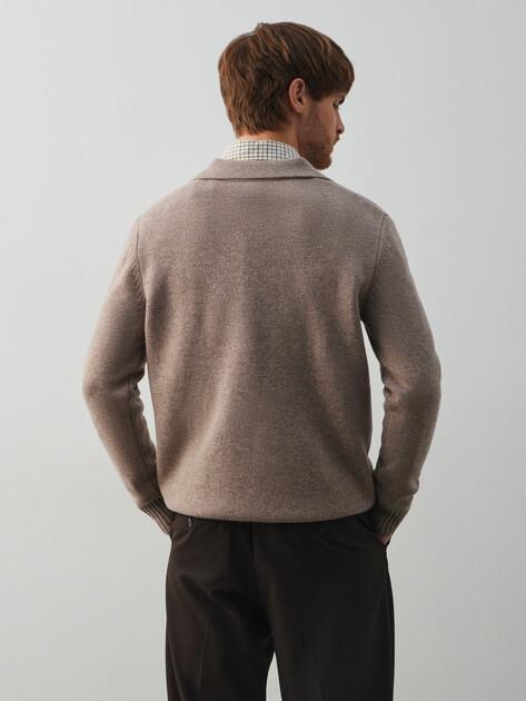 MAISON DAVID Pullover (natural wool)