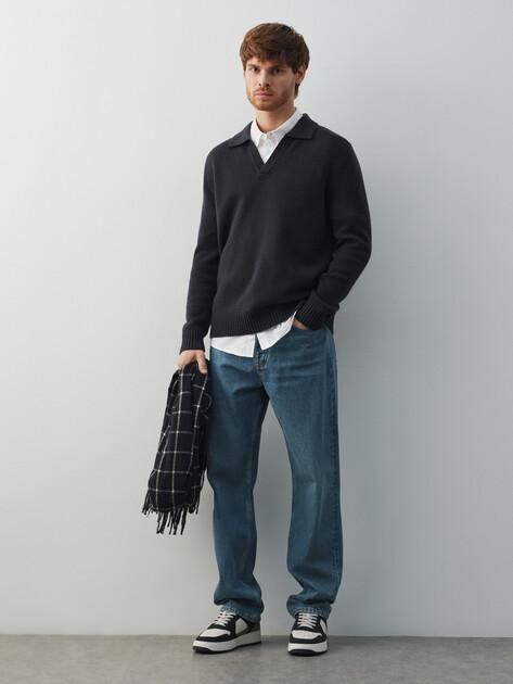 MAISON DAVID Pullover (natural wool)