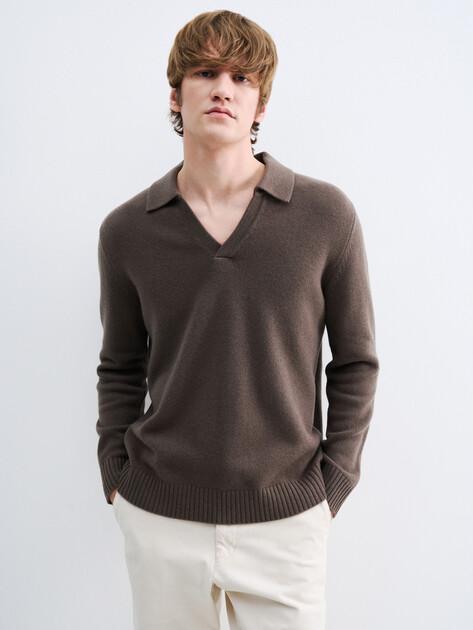 MAISON DAVID Pullover (natural wool)
