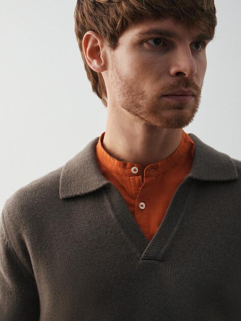 MAISON DAVID Pullover (natural wool)