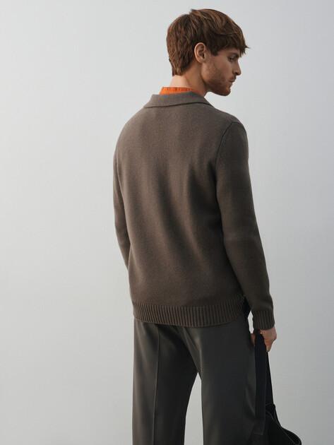 MAISON DAVID Pullover (natural wool)