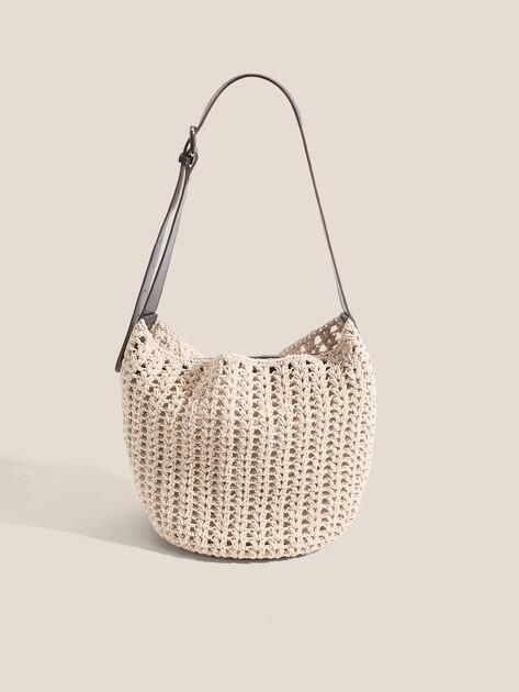 MAISON DAVID Bag (textile/genuine leather)