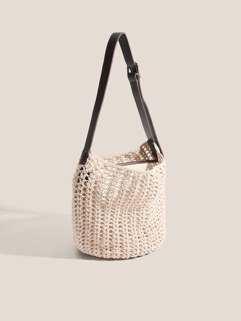 MAISON DAVID Bag (textile/genuine leather)