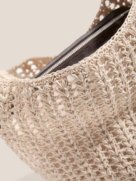MAISON DAVID Bag (textile/genuine leather)
