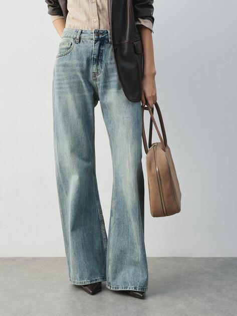 MAISON DAVID Wide-leg jeans (cotton)