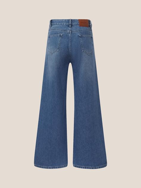 MAISON DAVID Wide-leg jeans (cotton/lyocell)