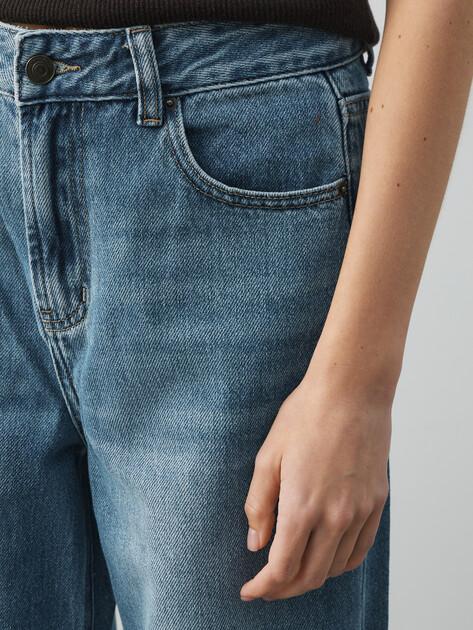 MAISON DAVID Wide-leg jeans (cotton/lyocell)