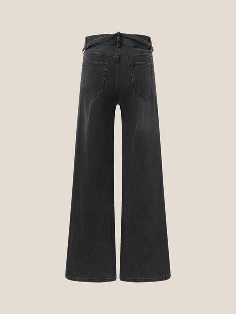 MAISON DAVID Wide-leg jeans (cotton)