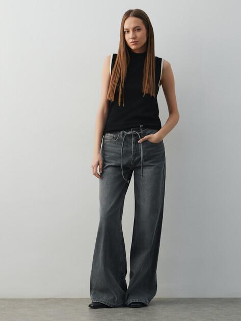 MAISON DAVID Wide-leg jeans (cotton)