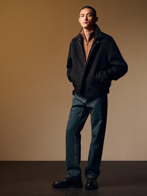 MAISON DAVID Jacket (natural wool)