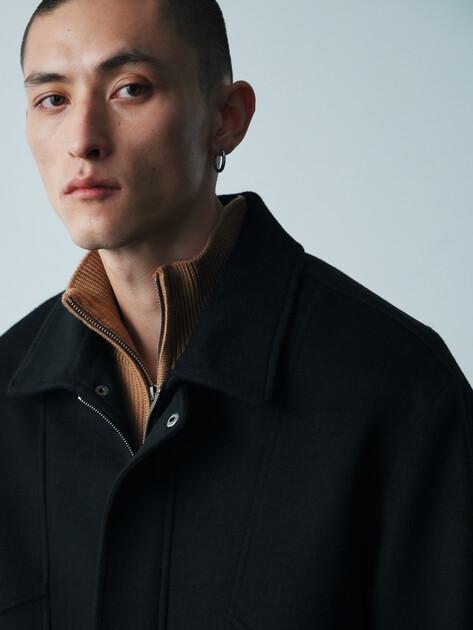 MAISON DAVID Jacket (natural wool)