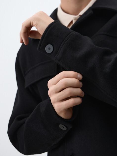 MAISON DAVID Jacket (natural wool)