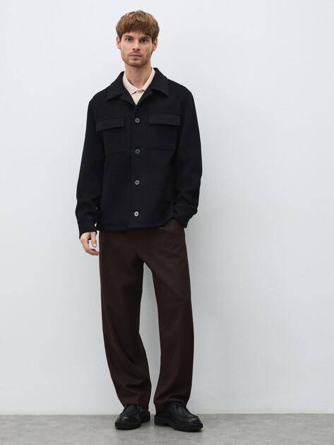 MAISON DAVID Jacket (natural wool)