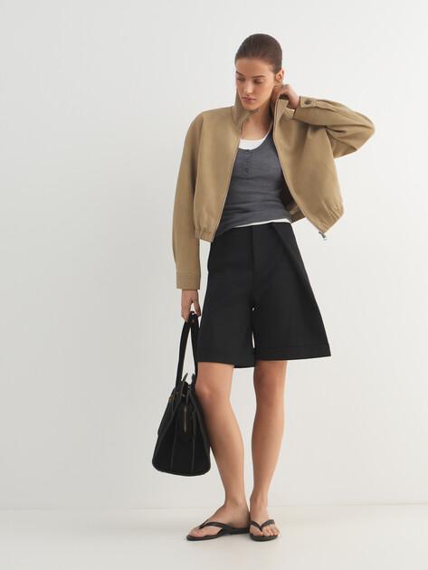 MAISON DAVID T-shirt (natural wool)