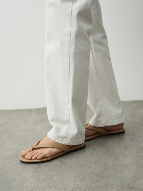 TENDANCE Flip-flops (genuine leather)