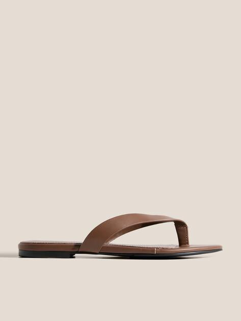 TENDANCE Flip-flops (genuine leather)