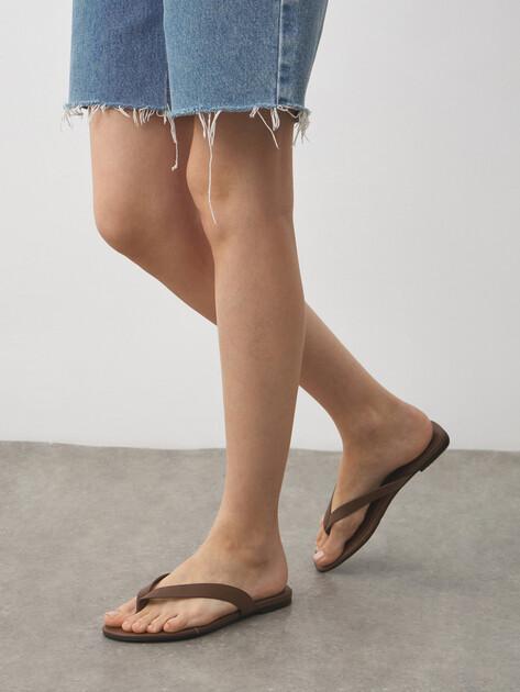 TENDANCE Flip-flops (genuine leather)